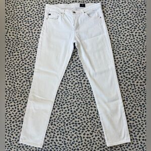 AG Adriano Goldschmied Women’s The Prima Ankle White Jeans